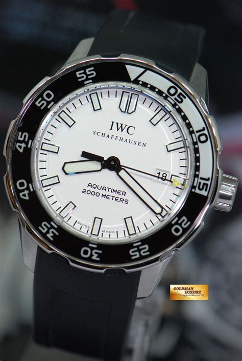 iwc aquatimer 2000 white|Altro.